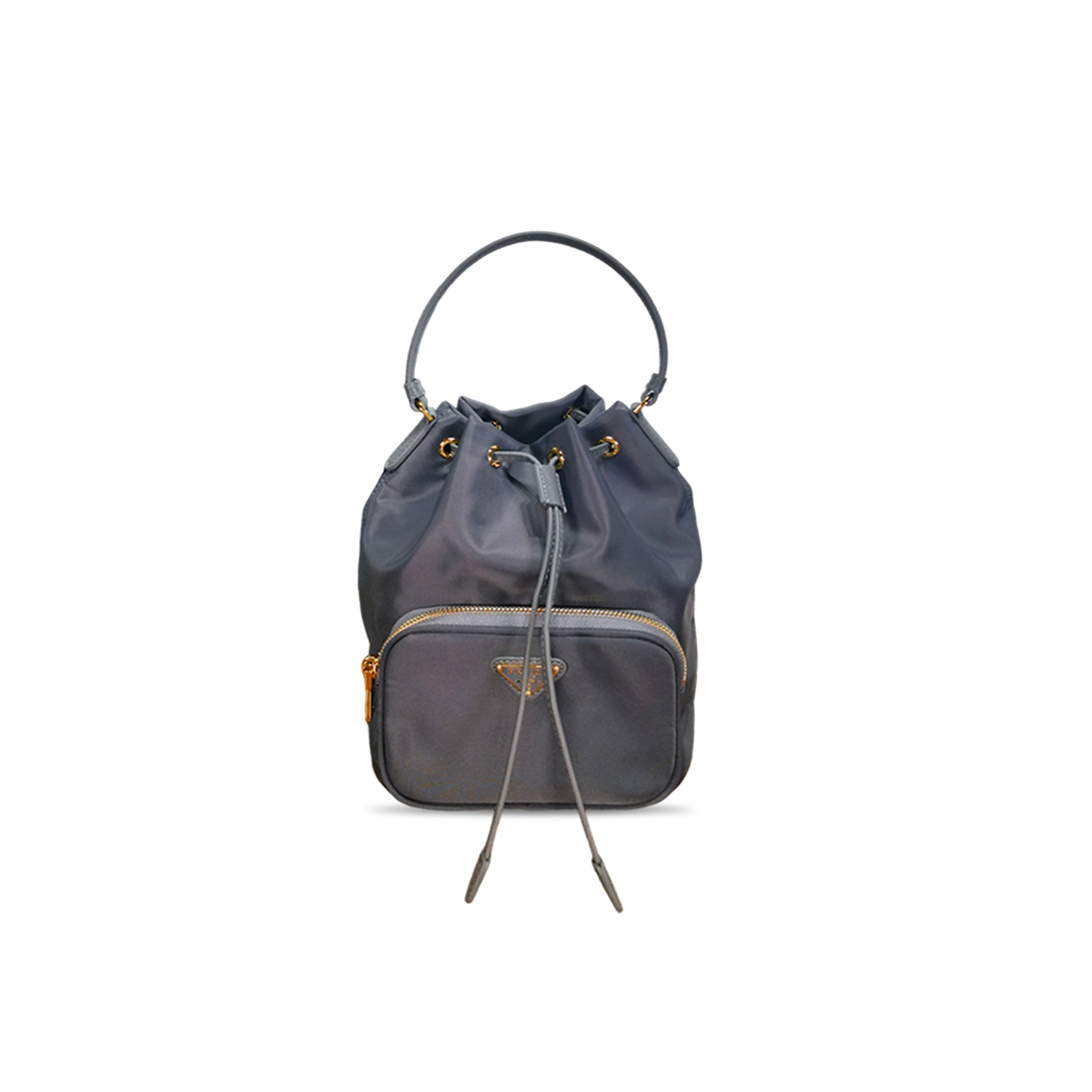 PRADA RE-NYLON BUCKET BAG 1BH038 (22.5*17.5*12cm)